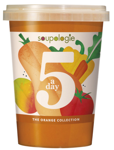 soupologie 5 a day orange soup collection