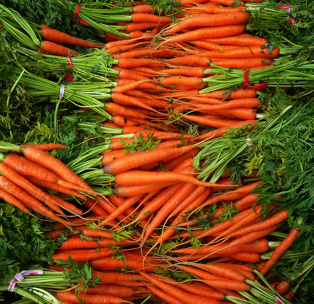 carrot bunches