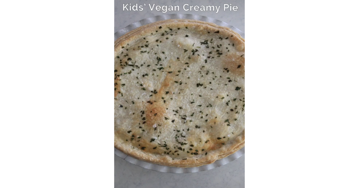 vegan creamy and herby pie by Soupologie